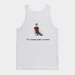 Peep Show Savage Garden Tank Top